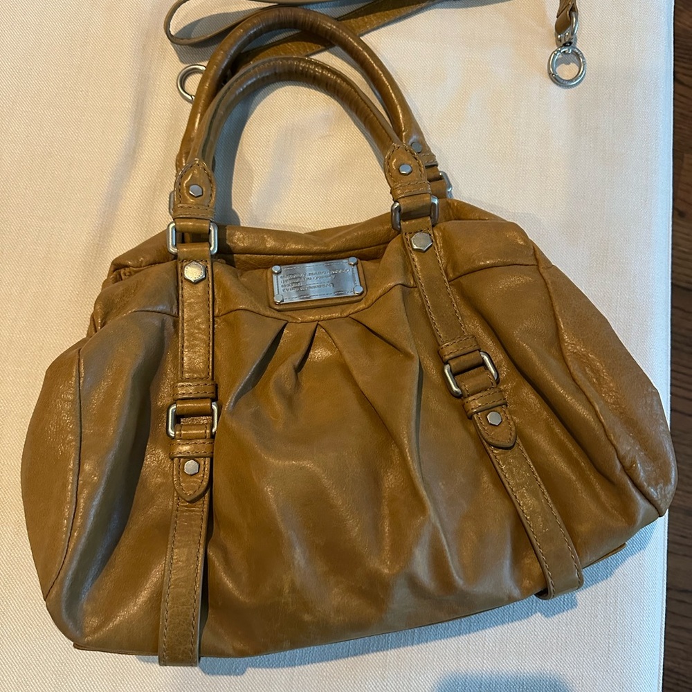 Marc Jacobs Tan Leather Satchel